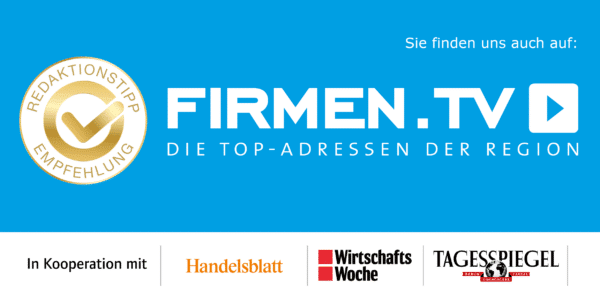 Firmen.TV – Die Top-Adressen der Region. In Kooperation mit Handelsblatt, WirtschaftsWoche und Tagesspiegel