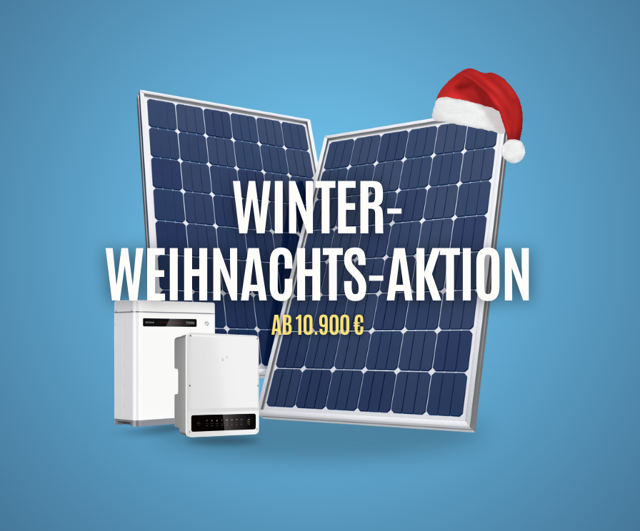 Pv-Anlage im Winter